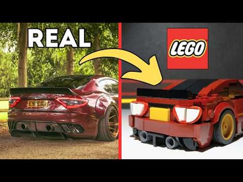 BUILDING MAT ARMSTRONG'S MASERATI IN LEGO