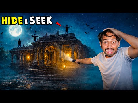 Hide & Seek Challenge In Temple - पुराने मंदिर में छुपन-छुपाई | With Team