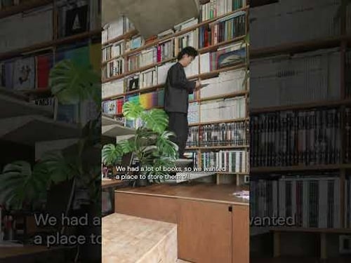 Small Japanese Home Has 7 Levels! 🤯 #nevertoosmall #shorts