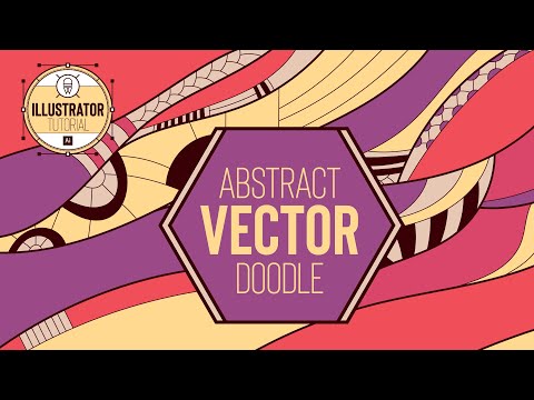 Abstract Vector Doodle - Adobe Illustrator Tutorial