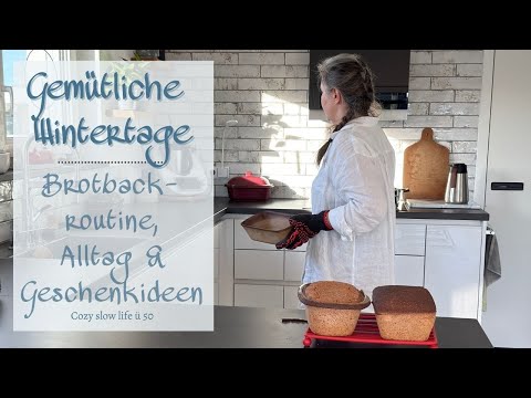 Gemütliche Wintertage ❄️ | Sauerteigbrot-Backroutine & ruhiger Alltag | Slow Living Vlog 🕯️