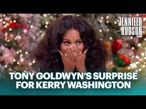 Kerry Washington Gets Emotional Over Tony Goldwyn’s Heartfelt Surprise