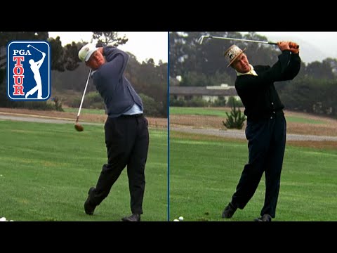 Jack Nicklaus vs Sam Snead at Pebble Beach | 1963 Shell’s Wonderful World of Golf