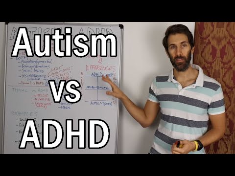Autism vs ADHD (The Difference between ADHD and Autism Spectrum Disorder)