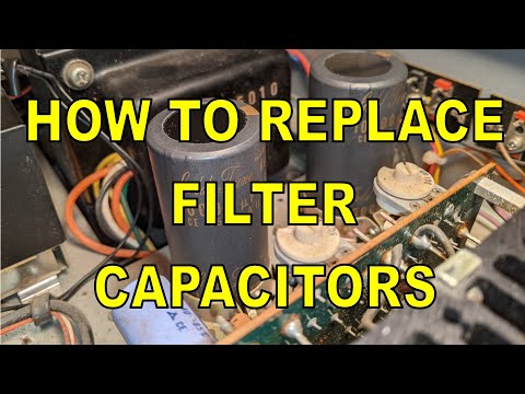 How To Replace (And Spec) Filter Capacitors on Vintage Receivers