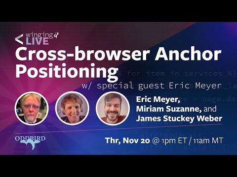 Cross-browser Anchor Positioning