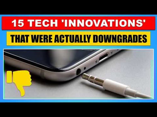 15 Tech Innovations That Were Actually DOWNGRADES (They Lied to Us)