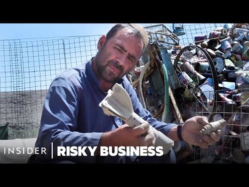 Why People Risk Their Lives Hunting For Deadly Explosives In Afghanistan | Risky Business