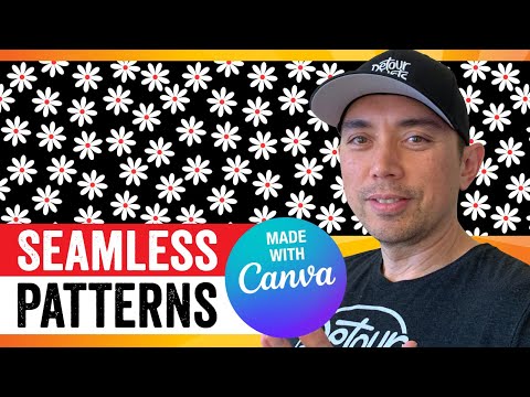 The Secret to Create Seamless Patterns on Canva | Step by Step Tutorial