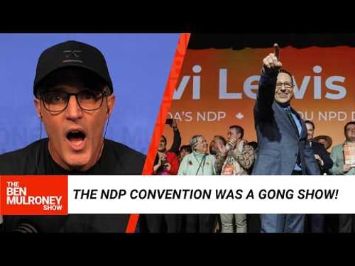 The NDP convention was an absolute gong show