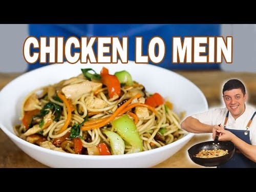 Easy Chicken Lo Mein Recipe | Better Than Takeout!