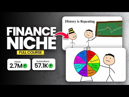 How to Make VIRAL AI stickman Finance Videos (FREE AI Course)