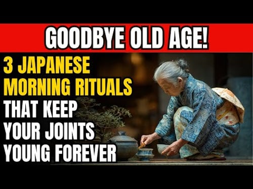 Over 70? 3 Japanese Morning Rituals That Keep Your Joints Young Forever (No Supplements Needed)