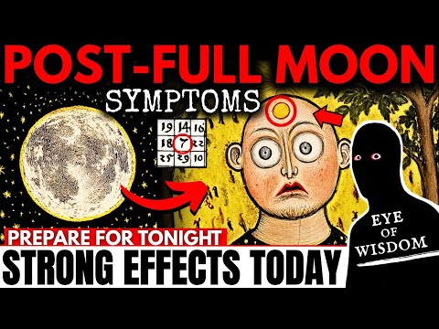 POST-Supermoon Symptoms: What's Happening to Your Body Right Now! 8-9th October 2025