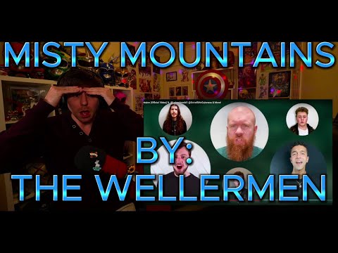 THIS HAD SO MANY PEOPLE!!!!!!!!!!!!! Blind reaction to The Wellermen - Misty Mountains