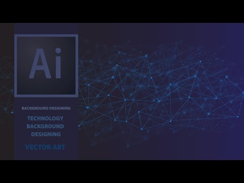 How to Create Technology Background in Adobe Illustrator #howto #tutorial #technology #background