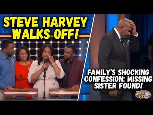 Steve Harvey WALKS OFF After Family Confesses They Finally Found Their Missing Sister
