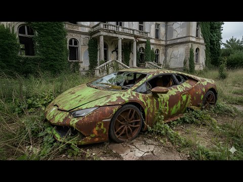 I Found a Lamborghini Huracán Abandoned in a Mansion (Unbelievable)