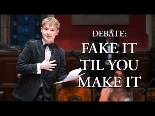 Faking it til you make it often gets you closer to success, argues Ben Murphy 3/6