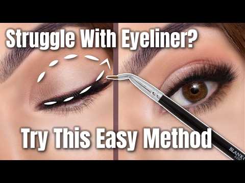 Struggle With Eyeliner? Try This Easy Method ONLY 3 STEPS!