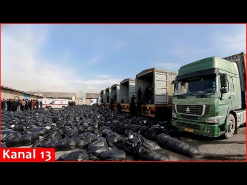 Body bags run out, bodies are transported in truck trailers: Iran death toll could reach 30,000