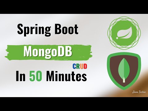 Spring Boot - Build a CRUD REST API with MongoDB Atlas | JavaTechie