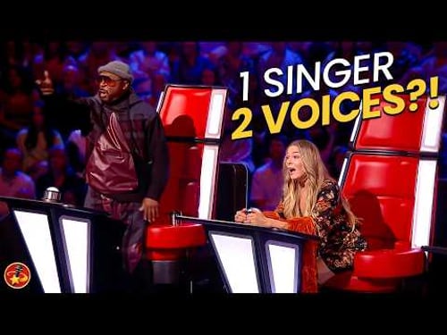 NO WAY! Contestants Sing in Two COMPLETELY DIFFERENT Voices – Shocking Blind Auditions