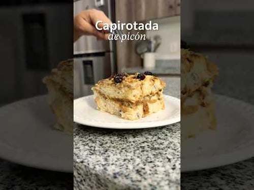 Capirotada de picón al estilo Jalisco