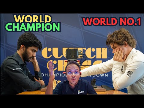 Why did he resign? | D. Gukesh vs Magnus Carlsen | Clutch Chess Champions Showdown