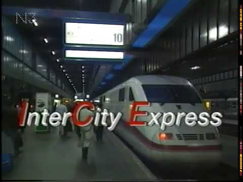 "Menschen im Zug" - der InterCity Express - Reportage aus dem Jahre 1994