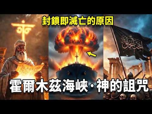 封鎖霍爾木茲海峽就會滅亡,這是三本古經記載的,神的詛咒 尼可拉斯楊