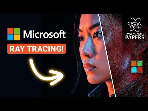 Microsoft’s New AI: Ray Tracing 16,000,000 Images!