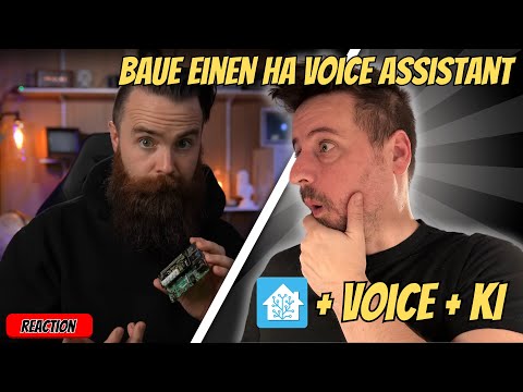 BAUE deinen EIGENEN KI Sprach Assistenten für HOME ASSISTANT und VERGISS Alexa! | Reaction