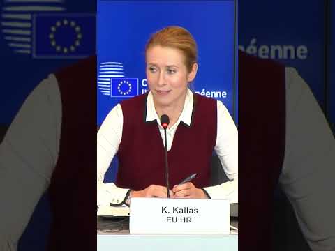 Kallas Warns Trump: “No Peace Without Ukraine — Sanctions Will Tighten”