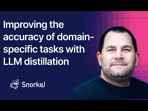 Improving the accuracy of domain specific tasks with LLM distillation