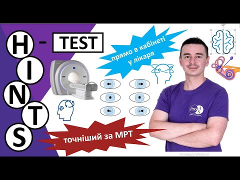 HINTS-test. Запаморочення та головокружіння. #hints #hintstest #dizziness #інсульт #головокружіння