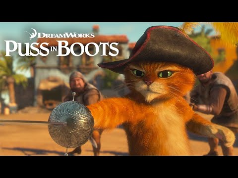 Puss' Golden Goose Adventure! ⚔️ Puss In Boots | Animal Friends