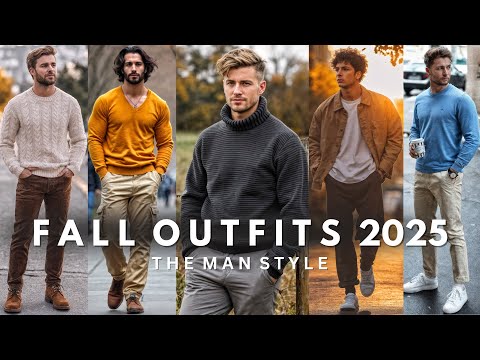 Latest Fall Outfit Ideas For Men | Best Men's Fashion Ideas | Autumn Outfits For Men 2025