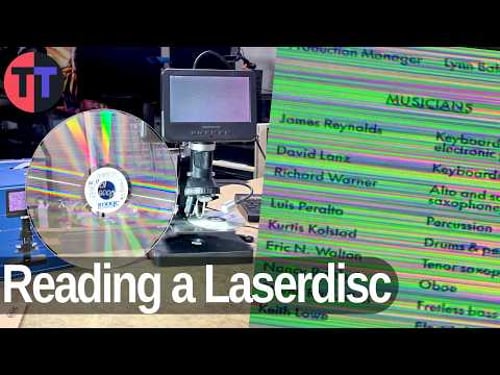 Microscopes can See Video on a LaserDisc - Andonstar AD246S-P