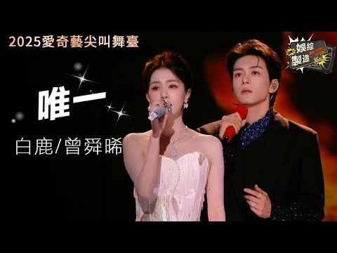 【Focus】白鹿&曾舜晞《唯一》舞臺直拍! 💑牽手合唱嗓音適配度滿分 聽完直接淪陷😘這是我最後一次借著作品在眾目睽睽下與你相擁~💞 #白鹿 #曾舜晞 #臨江仙 | FunMill