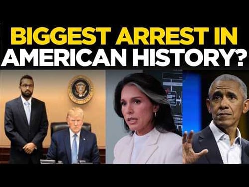 US News LIVE | Obama In Jail? Shocking Arrest In America On Trump Orders, Tulsi Unveils Charges?
