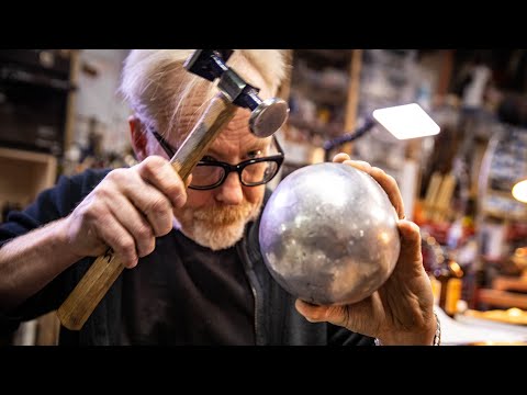 Adam Savage Takes the Aluminum Foil Ball Challenge!