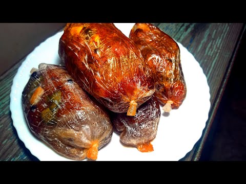 The softest and most tender lard in cling film, I now cook it only like this