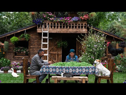 The Old Way to Store Green Beans | Preserve for 1 Year