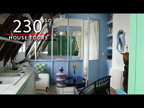 Micro Apartment Tour | 237 Sq Ft in Paris | Apartment Therapy Home Tours