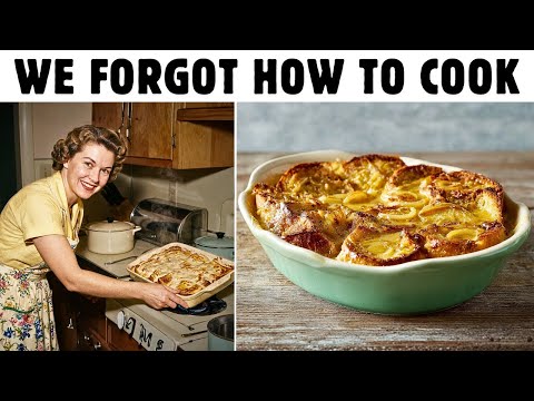 30 Easy Meals '50s Housewives Made Without a Recipe (That Have Disappeared!)