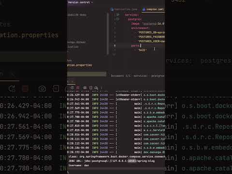 Mapping Ports in a Docker Compose file #springboot