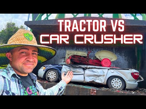 I Crushed a TRACTOR, Cars, Trucks, Vans, Trailers & More! (Crushing Bonanza)