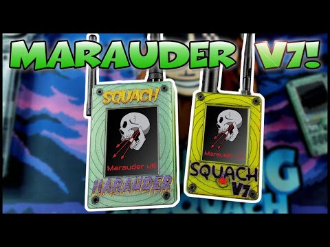 New ESP32 MARAUDER v7! A Penetration Tester's DREAM!!