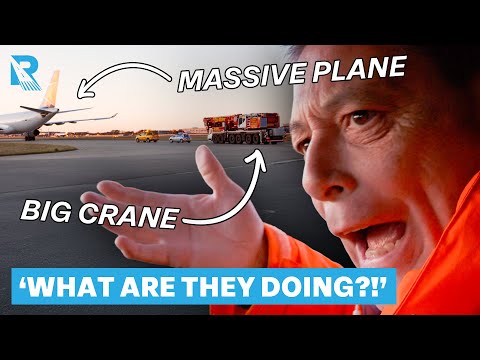 High Stress As Massive Crane Enters Runway! | Heathrow: Britain's Busiest Airport | Double Episode